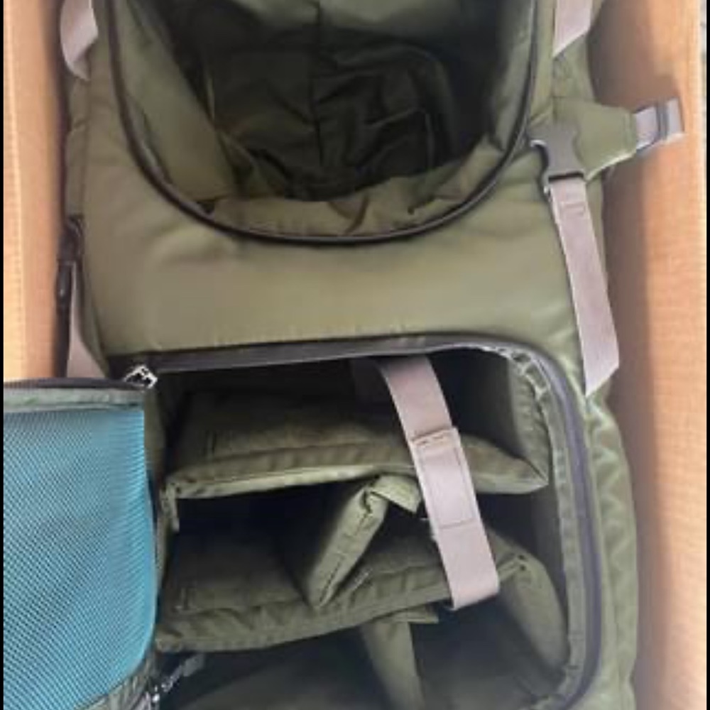House of Flynn camera Rucksack backpack NWOT